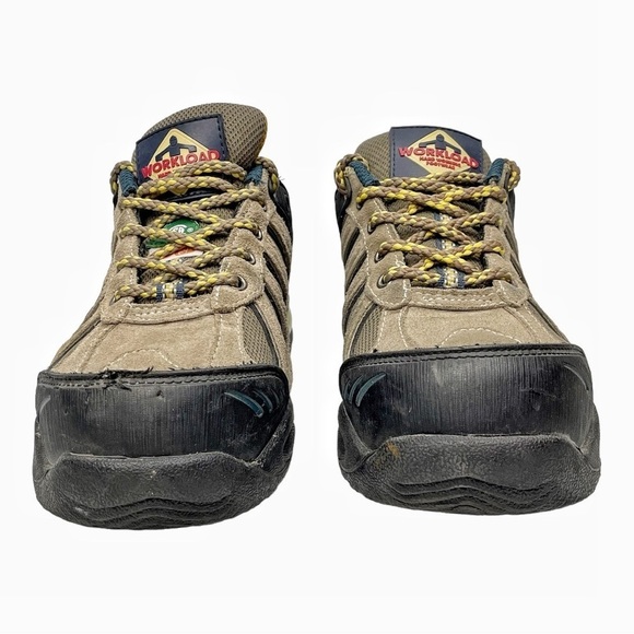 4/$65. WORKLOAD Steel Toe Work Shoes Size 7 - Picture 2 of 13